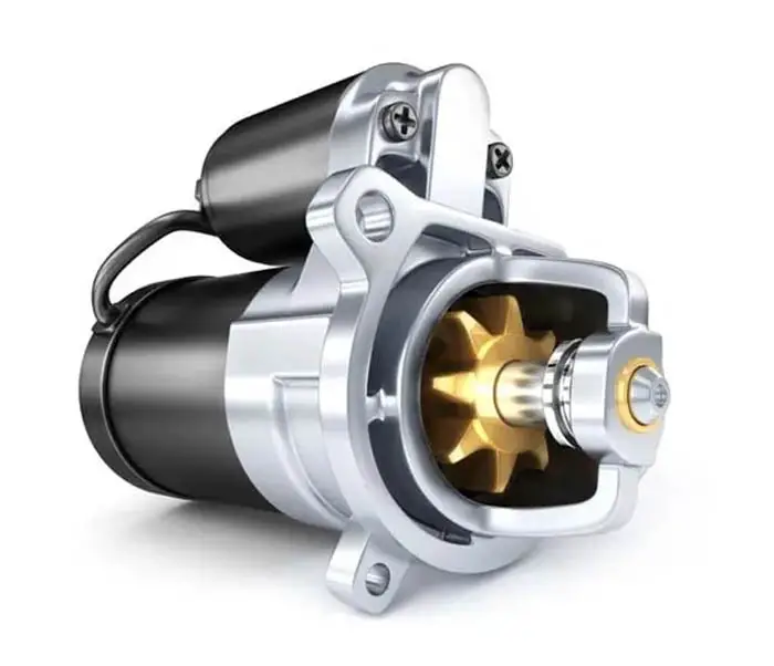 Starter Motor Parts And Functions
