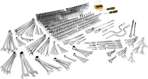 GEARWRENCH 498 Piece Master Mechanics Tool Set