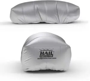The Inflatable HAIL PROTECTOR CAR2 Size Portable Car Cover