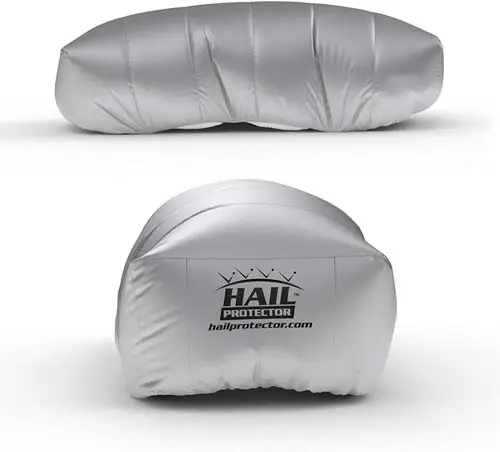 The Inflatable HAIL PROTECTOR CAR2 Size Portable Car Cover