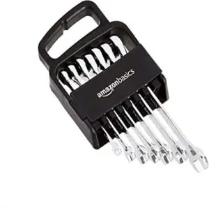 Amazon Basics Ratcheting Combination Wrench Set