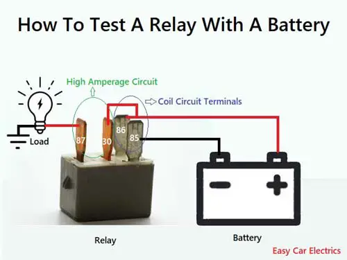 How To Test A 4-Pin Relay With A 12V Battery