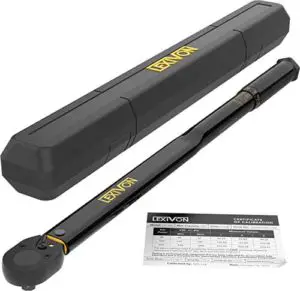 LEXIVON 3/8-Inch Drive Click Torque Wrench