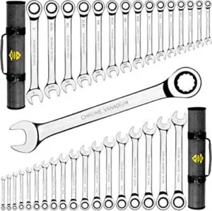 TOOLGUARDS Ratcheting Wrench Set
